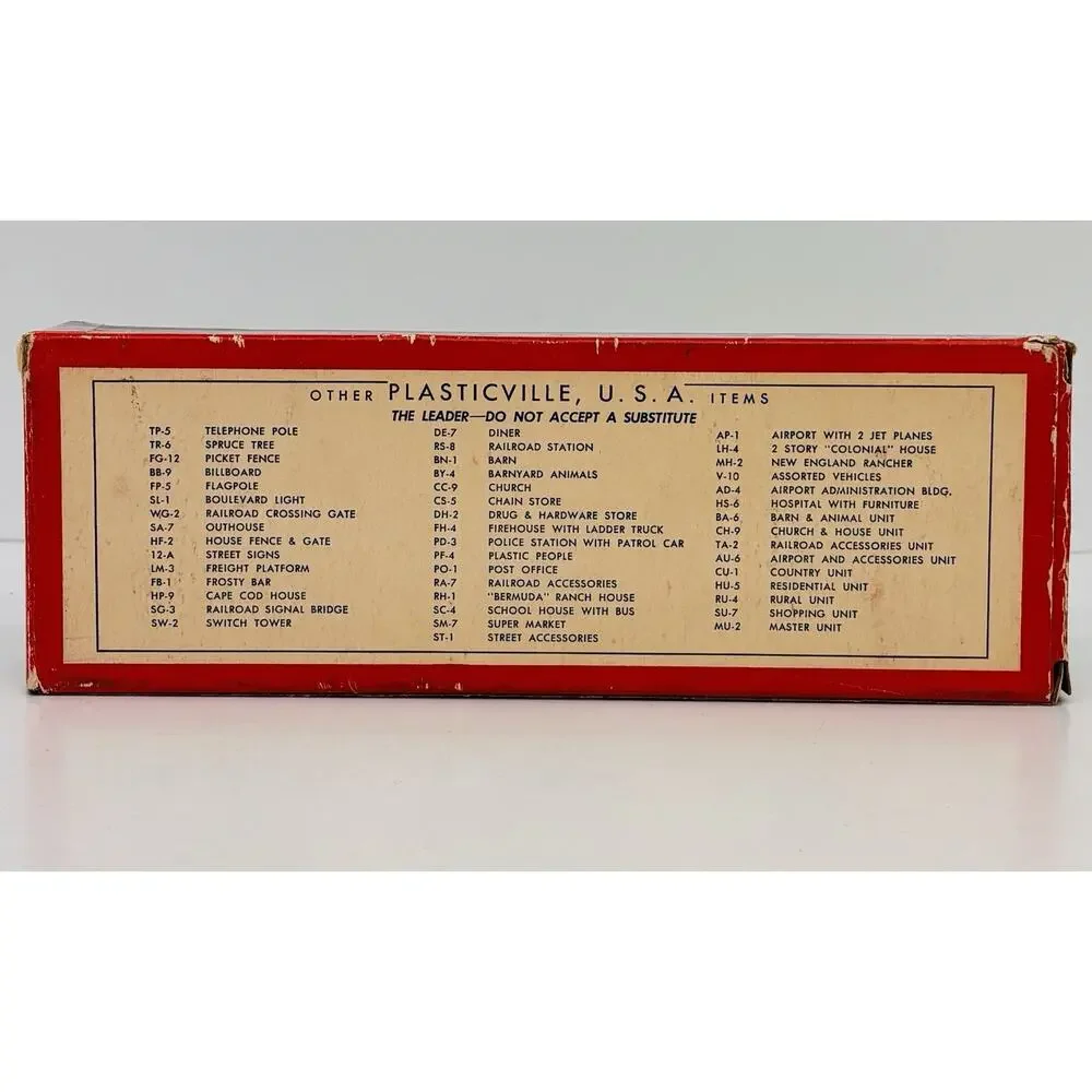 Plasticville O & S Gauge Diner Kit Chrome & Red DE-7 Complete w/ Box